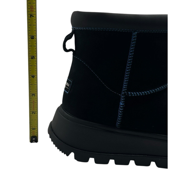 Koolaburra by UGG Koola Mini Hybrid Waterproof Black Suede Boots Womens 8 New - Picture 7 of 12